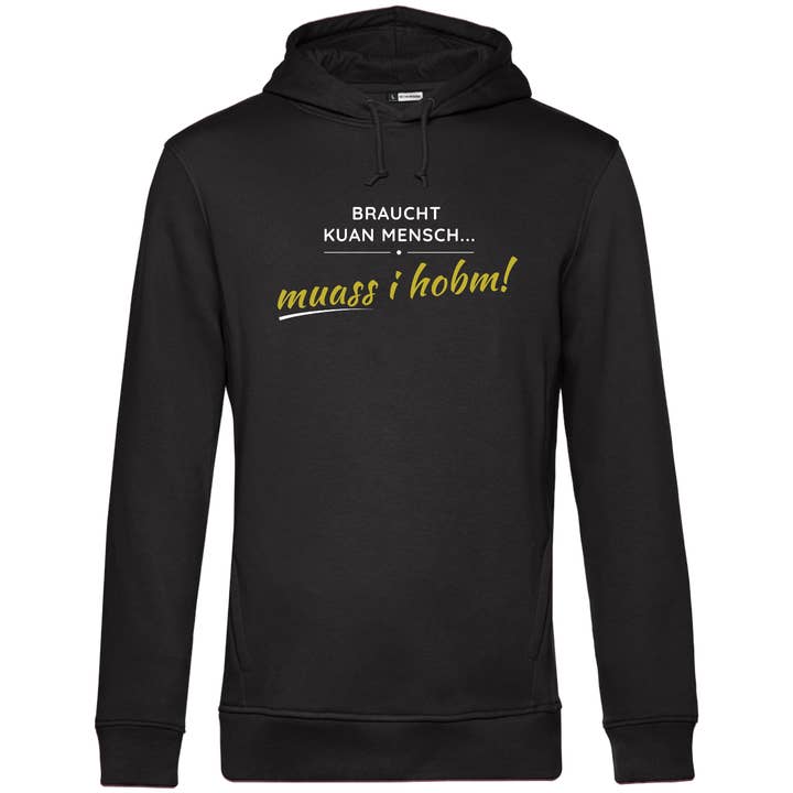 Behöver Kuan människa - unisex hoodie ekologisk för wholesale av Südtiroler Stiebele
