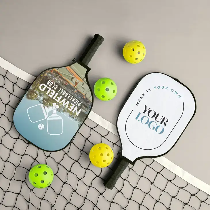 Weddingstar Inc. - Wholesale Sporting Accessories - Pickleball Paddle Cover w/ Zipper - Your Company Logo2
