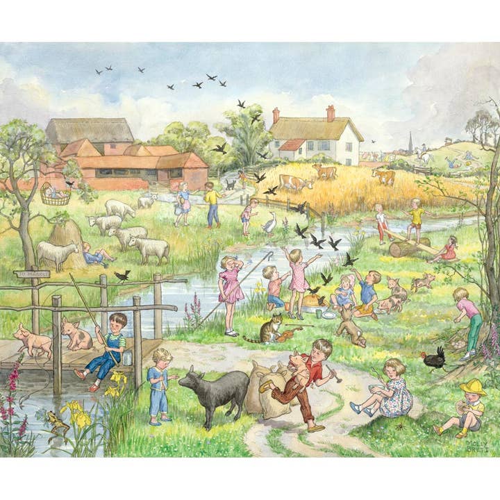 Fattoria delle filastrocche di Molly Brett - Stampa per bambini per la vendita all'ingrosso da parte di Ganymed Press