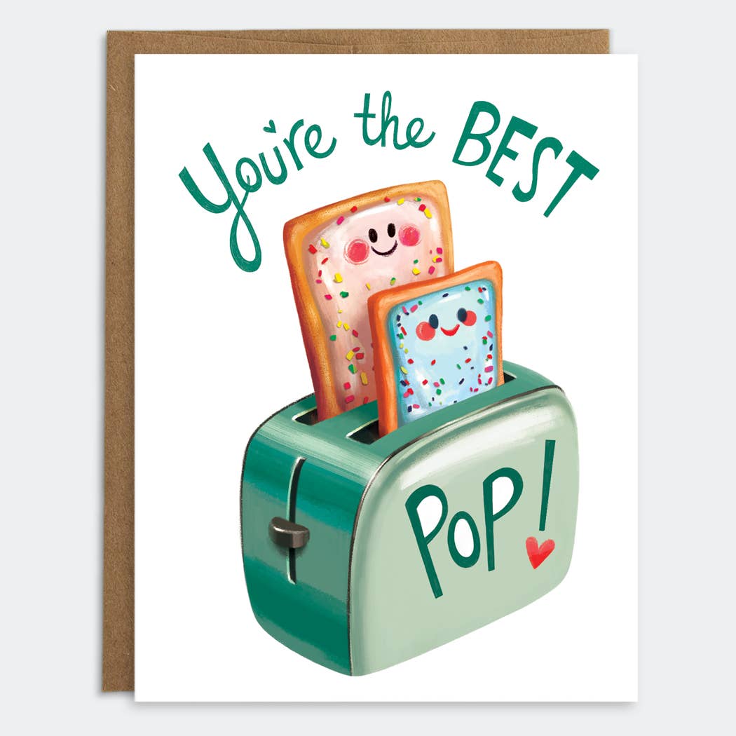Mudsplash Studios - Wholesale Love Card - You're the Best Pop