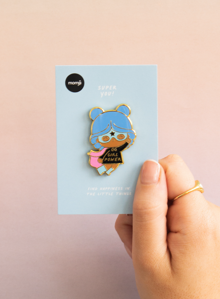 Momiji - Wholesale Lapel Pin/Button - Super You Pin1
