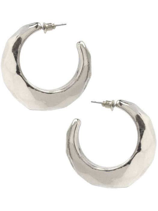 ( Y681 ) HOLLOW HOOP EARRING for wholesale by Jewelry Max