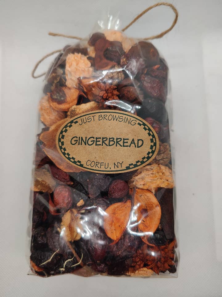 Scented Potpourri with Rosehips - Gingerbread - Bulk for wholesale by Just Browsing, LLC