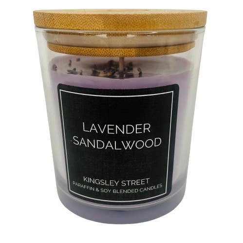 Lavender Sandalwood Candle/Wax melts for wholesale by Kingsley Street