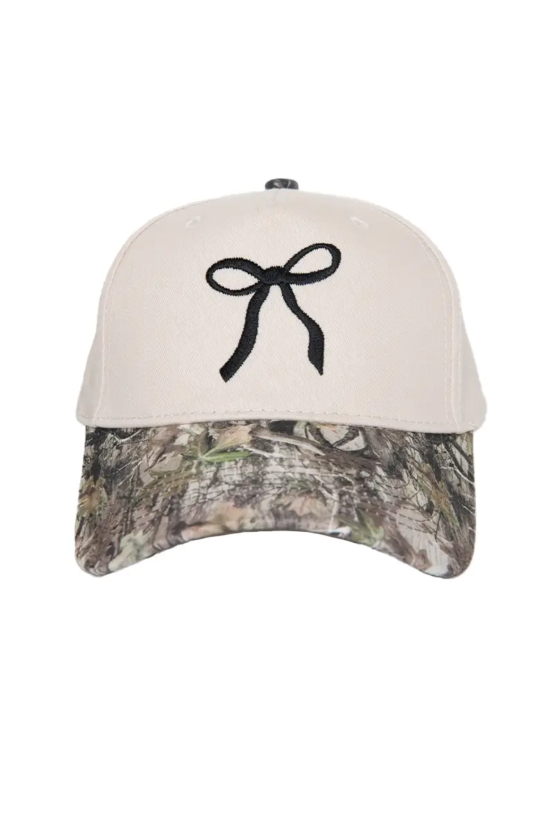 Katydid - Vente Casquette de camionneur – femme - Casquette Vintage Trucker Coquette avec Nœud2