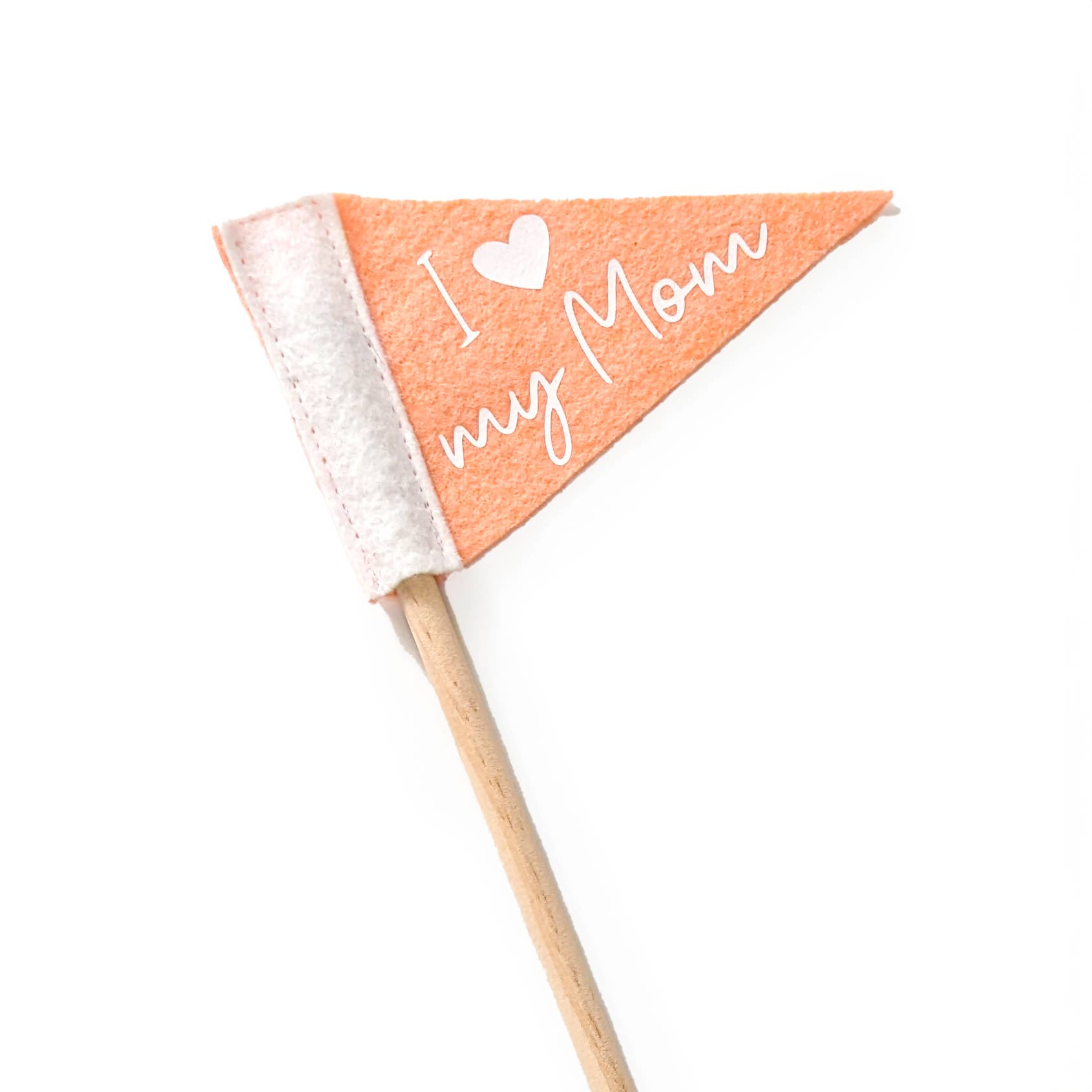 Pennant For Your Thoughts - Wholesale Flag - Mother's Day Tiny Flag Pennant | Wool Blend, Handmade in USA18