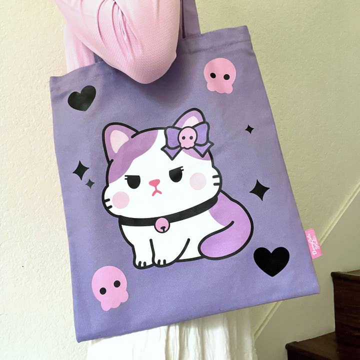Sac fourre-tout Kitty pour la vente par BerryCuteStudio