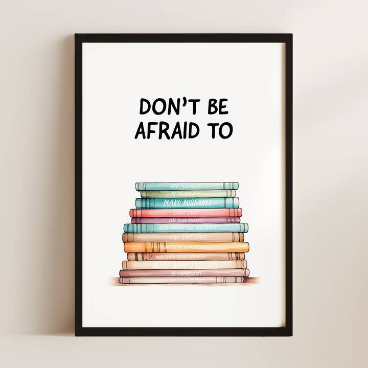 Kids Affirmation Wall Art Print for wholesale by Alluvion