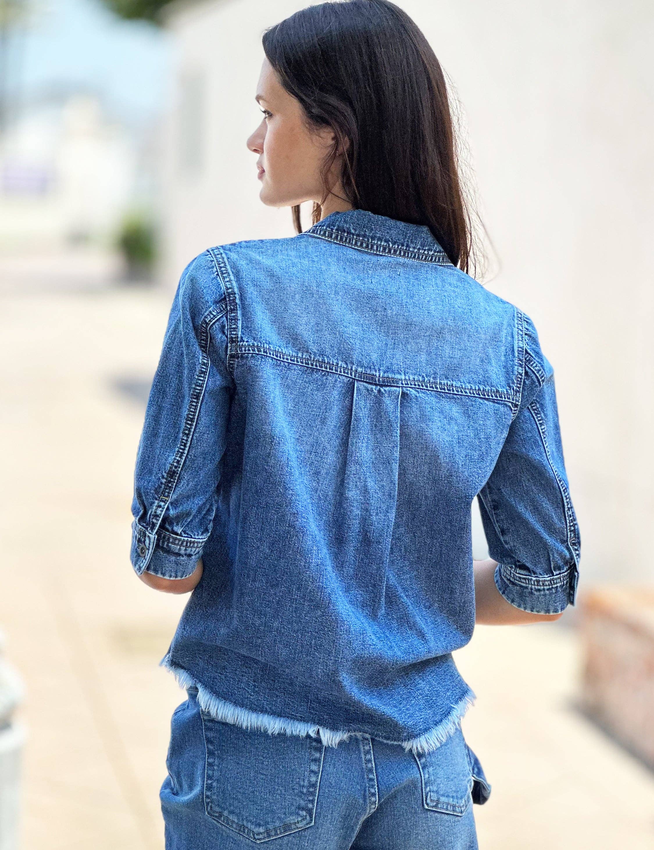 Rebecca Blue Spijkerhemd voor elke dag voor groothandel op Faire2