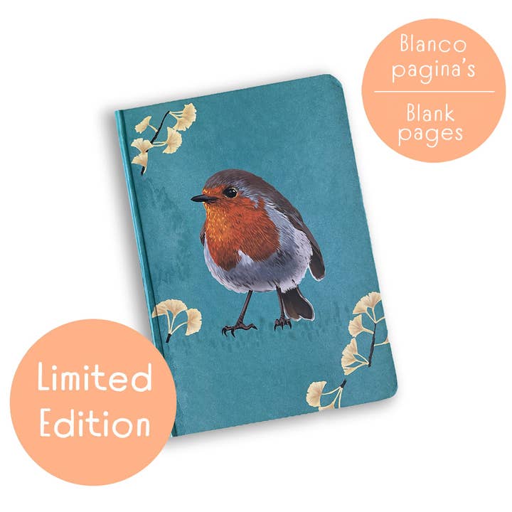 Notebook Robin BLANK for wholesale by MYRTE