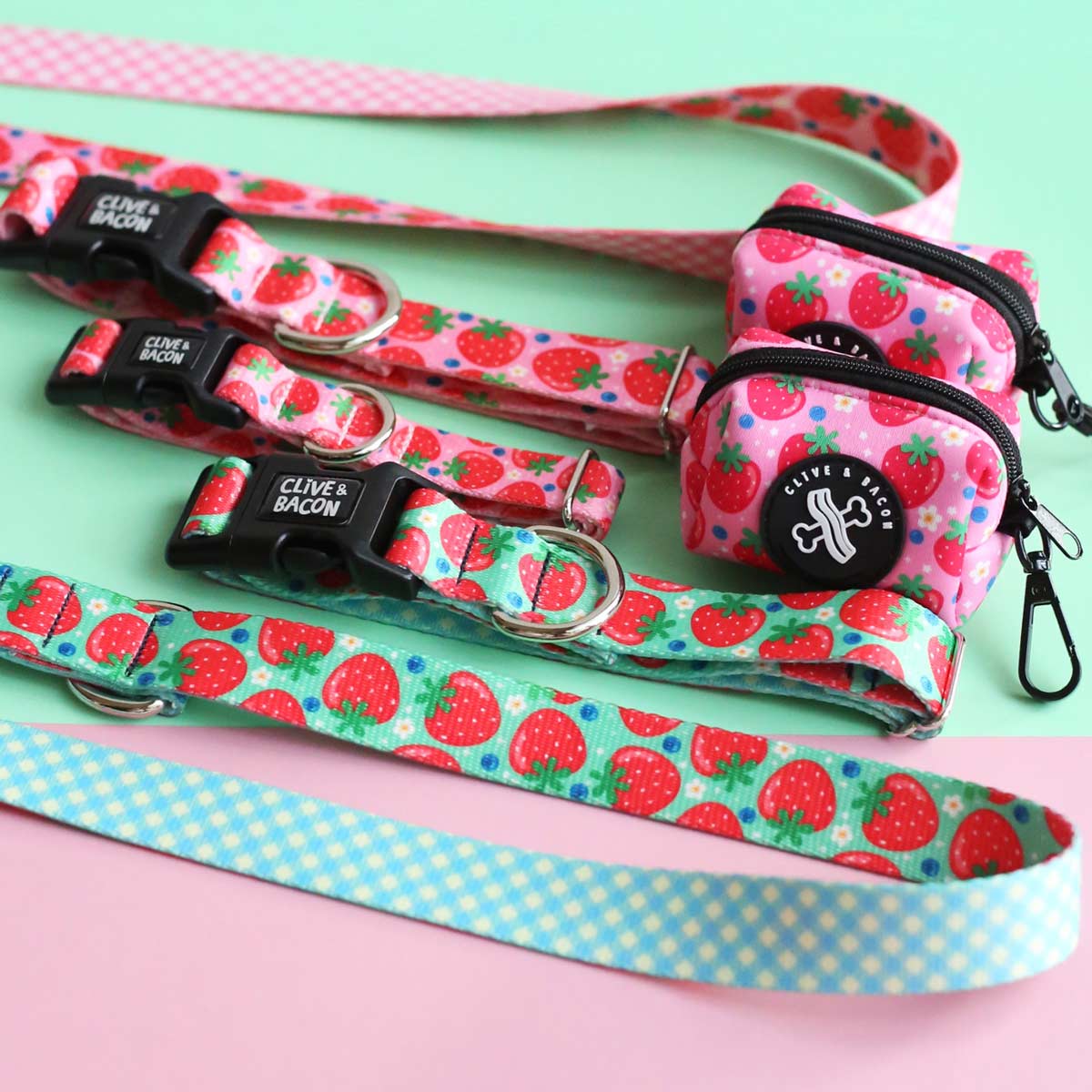 Clive and Bacon, LLC - Wholesale Pet Leash - Dog - Berry Cute Dog Leash4