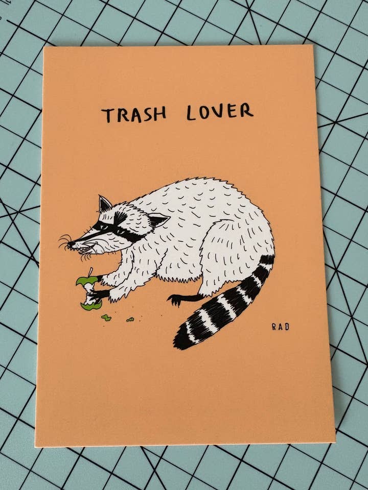 Carte postale "Les fesses, c'est cool" pour la vente par RADillustrates