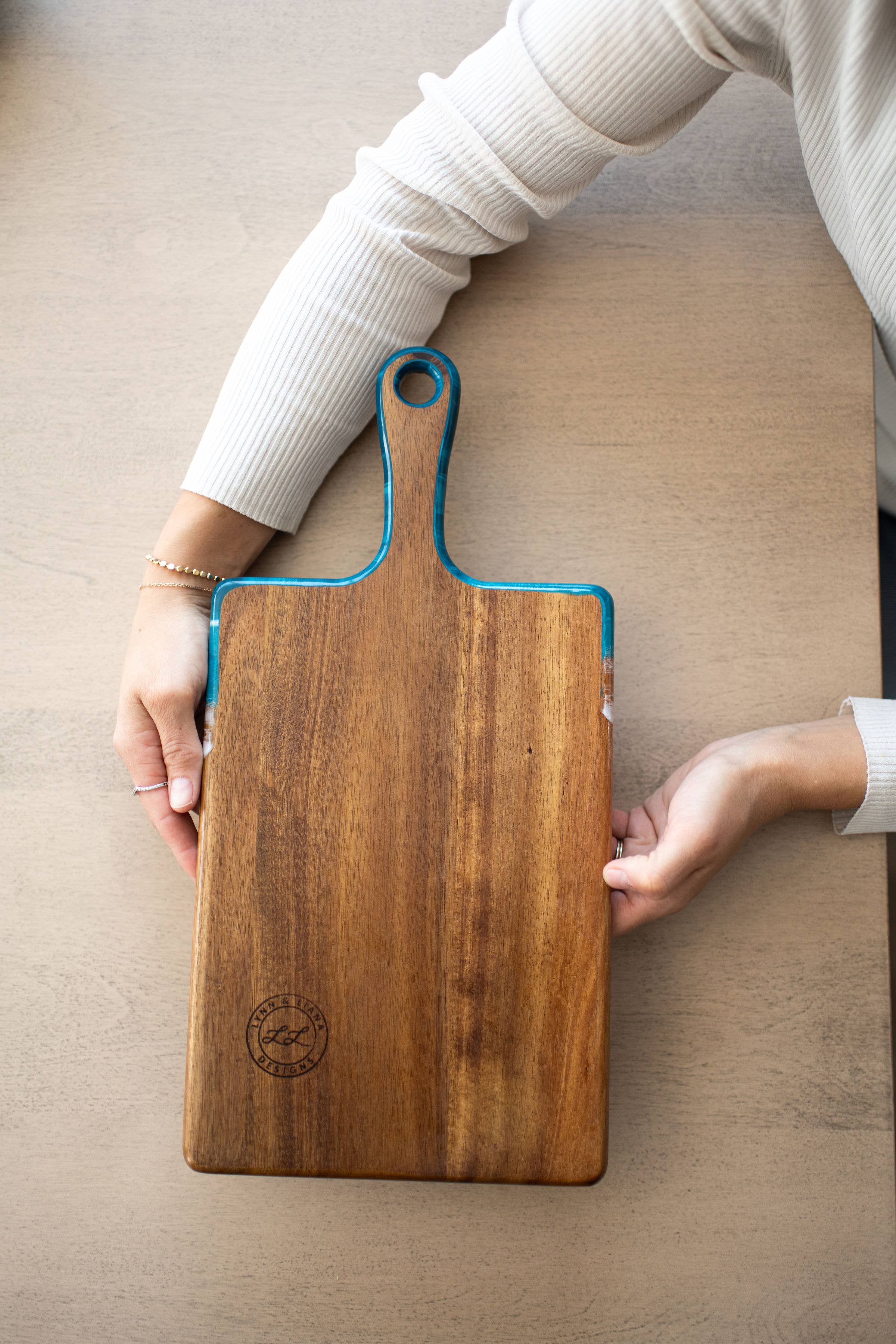 Lynn & Liana Designs - Wholesale Cheese Board - Charcuterie Board - Medium 8" x 16" NO TARIFFS!47