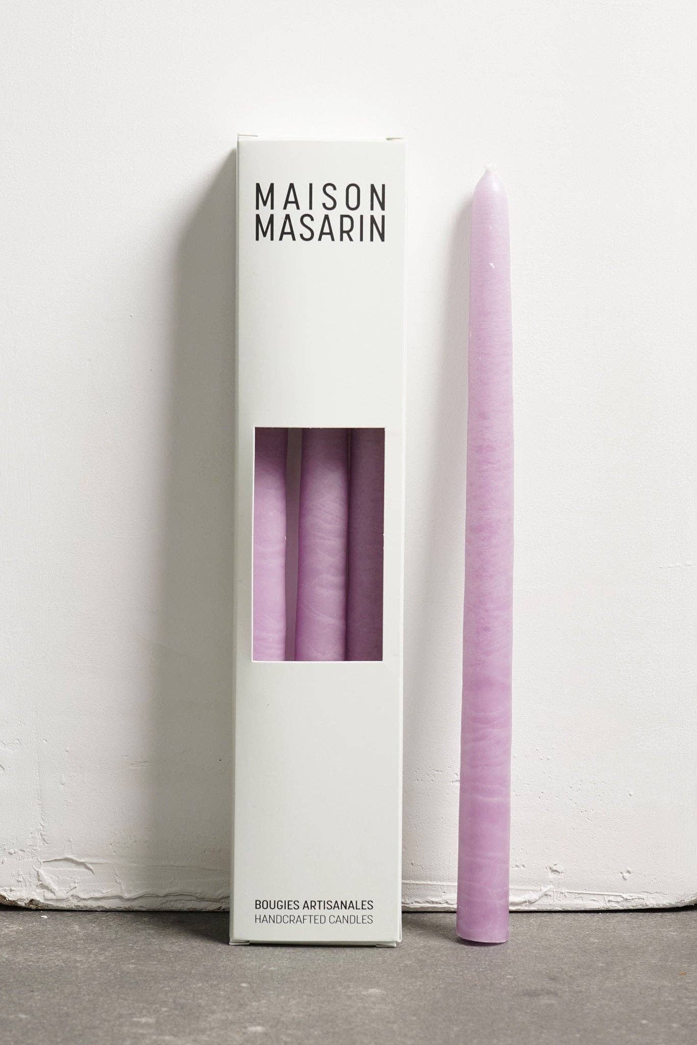 Maison Masarin - Wholesale Tapered Candle/Candlestick - handcrafted french stick candles - pack of 365