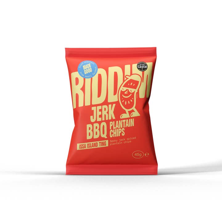 RIDDIM Snacks - Wholesale Crisps - Jerk BBQ Plantain Chips1