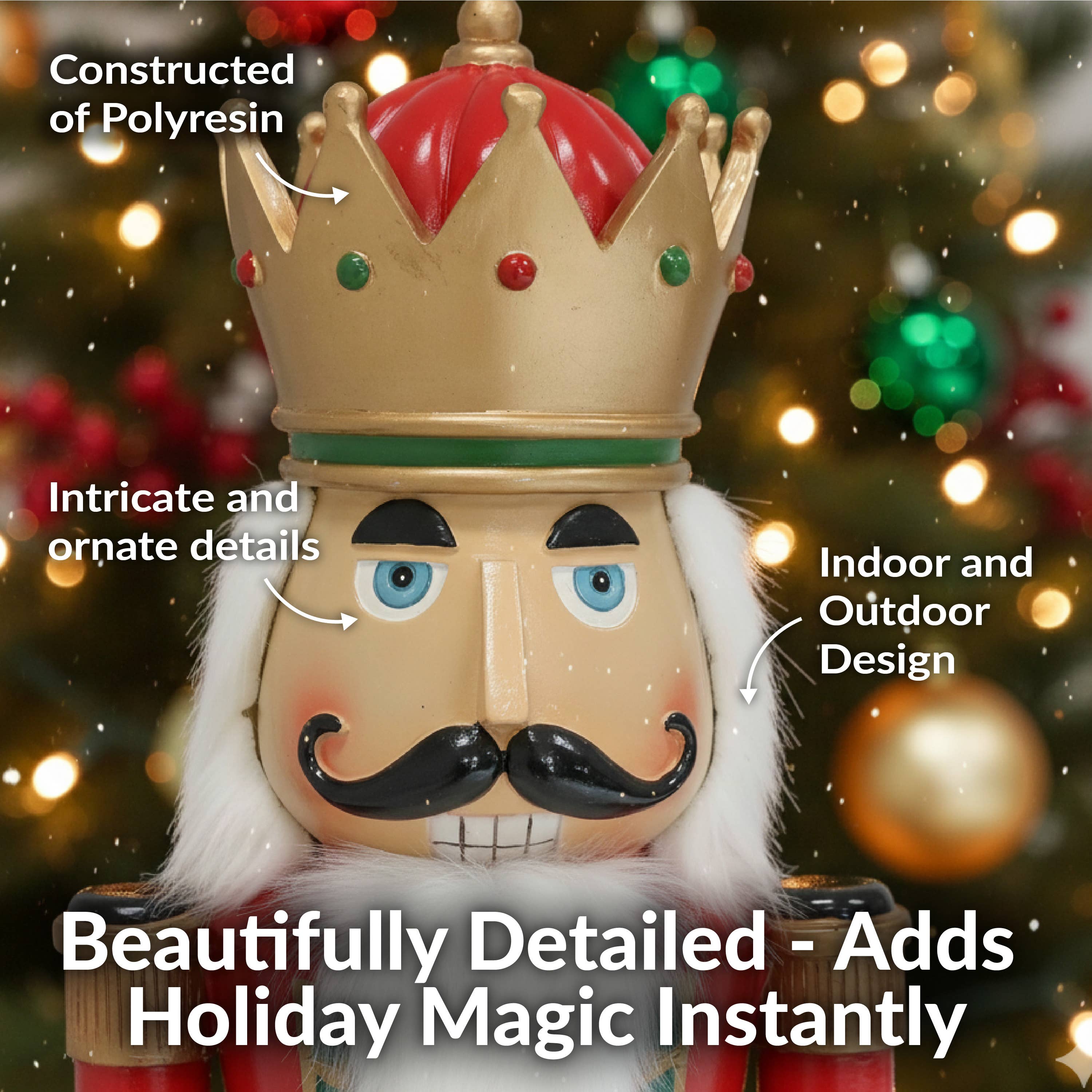 Sunnydaze Decor - Wholesale Holiday Nutcracker - Matthias the Prince Indoor Nutcracker - Set of 25