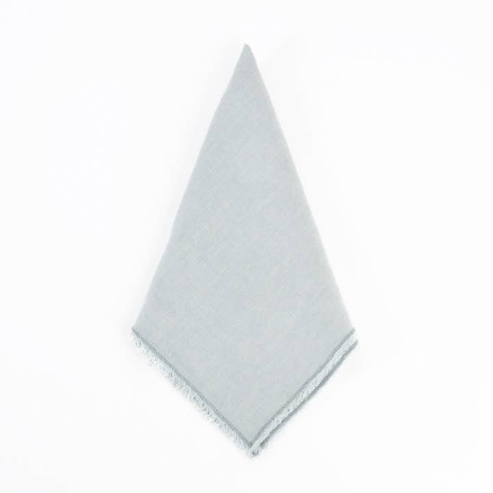 Saro Lifestyle – wholesale Dinner & cloth napkin – Fringed Design Stone Washed Napkin12