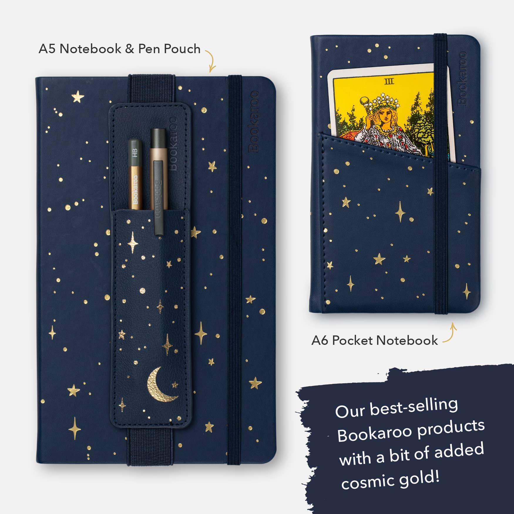 if USA - Wholesale Stationery/Notecard Set - Bookaroo Moon & Stars Stationery5