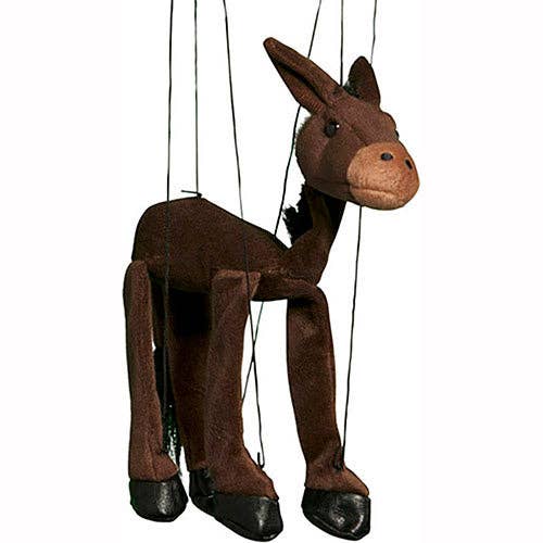 Sunny Puppets Donkey Marionette (Small - 8") for wholesale by Silly Puppets