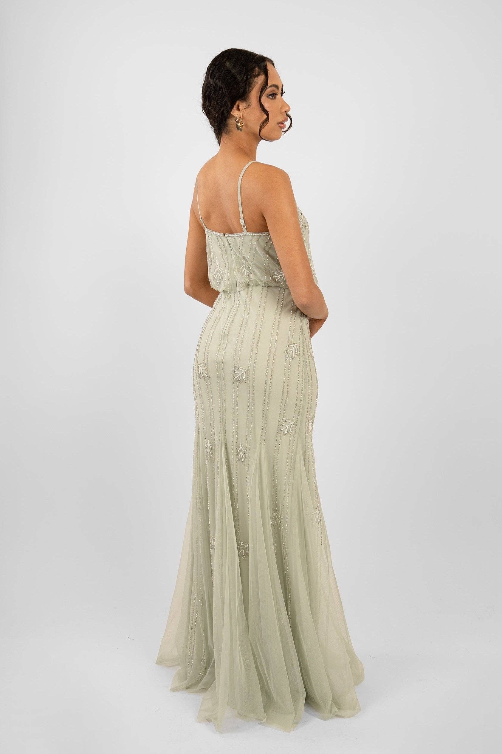 Keeva Pale Aqua Bridesmaid Dress for wholesale on Faire2