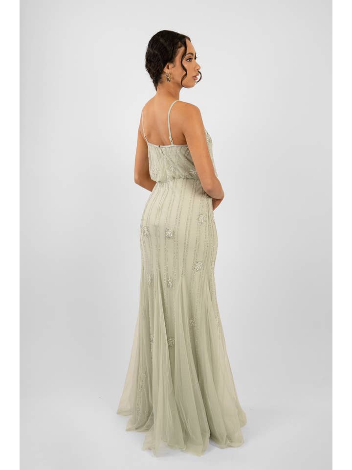 Keeva Pale Aqua Bridesmaid Dress for wholesale on Faire2