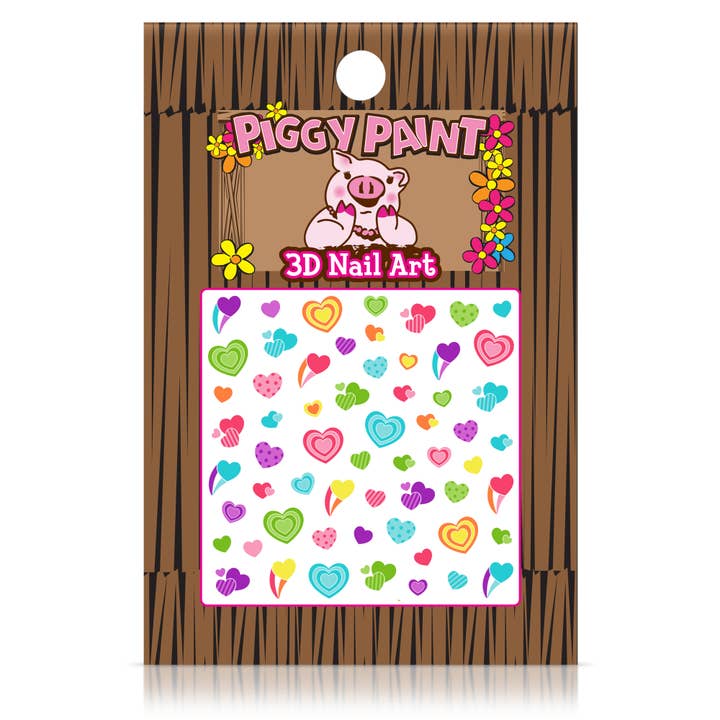 Heart Nail Art for wholesale by Piggy Paint