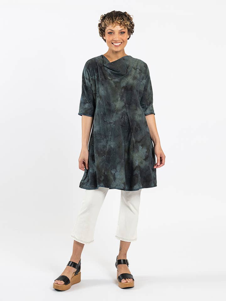Denim Geneva Dress - Immediates for wholesale by Cynthia Ashby