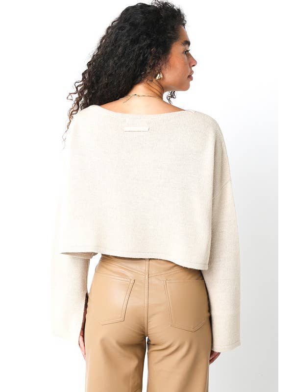 Olivaceous - Wholesale Knit Sweater - Women's - Stella Sweater5