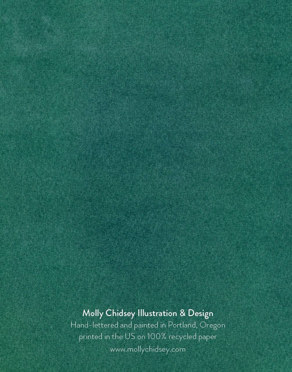 Molly Chidsey Illustration & Design - Wholesale Season's Greetings Card - Peace, Love, and Kindness hand-lettered holiday card4