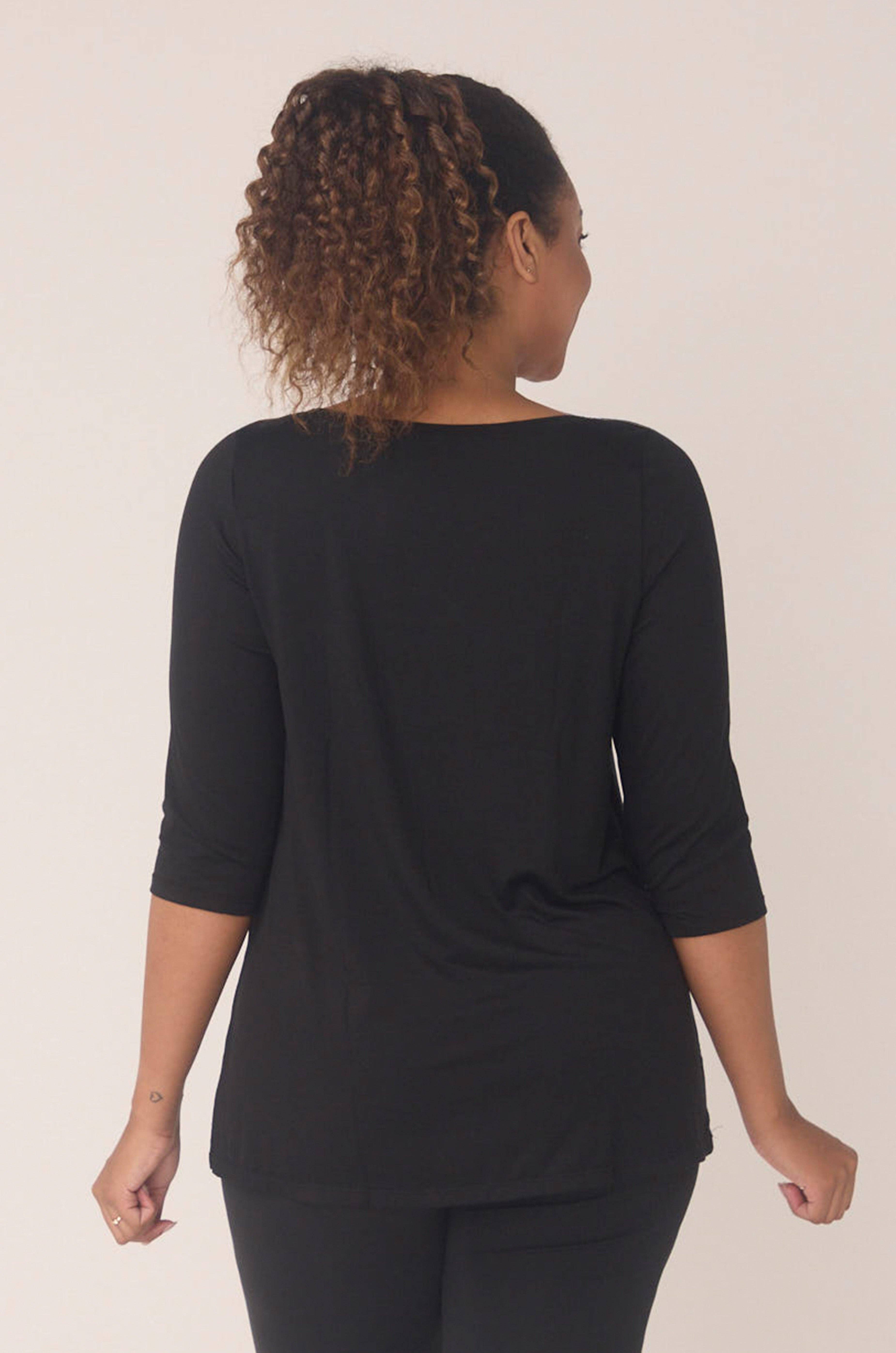 Bella Bodies Australia - Wholesale T-Shirt - Women's - BioLuxe™ Half Sleeve Swing T-Shirt11