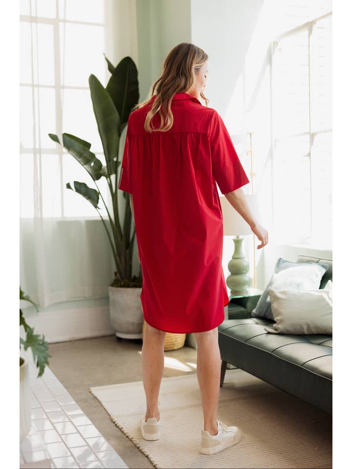 Joh Apparel - Wholesale Dress - Women's - Wendi Woven Tunic Dress10