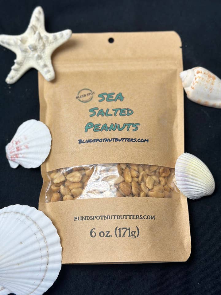 Sea Salt Peanuts for wholesale by Blindspot Nutbutters