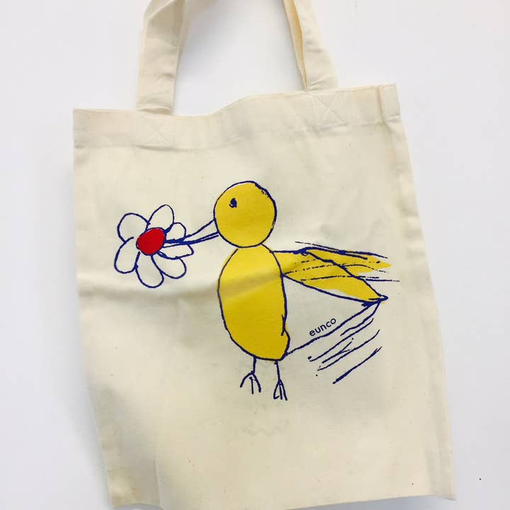 Sac fourre-tout pour enfants - Yellow Bird pour la vente par Eunco