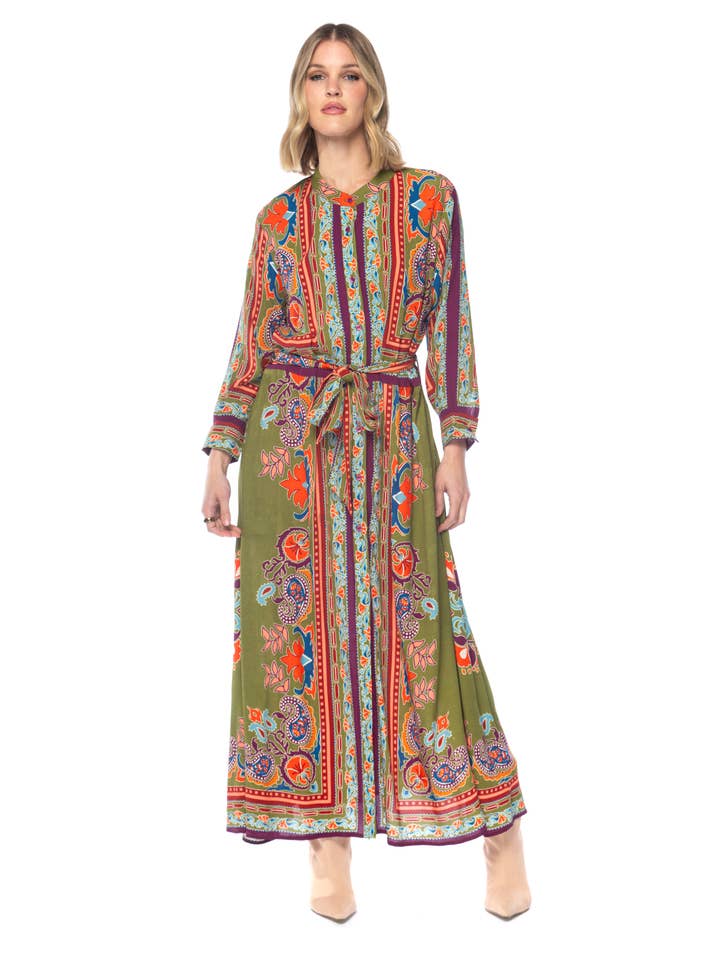 Etherische Koda Zwierige Jurk voor wholesale door Tolani