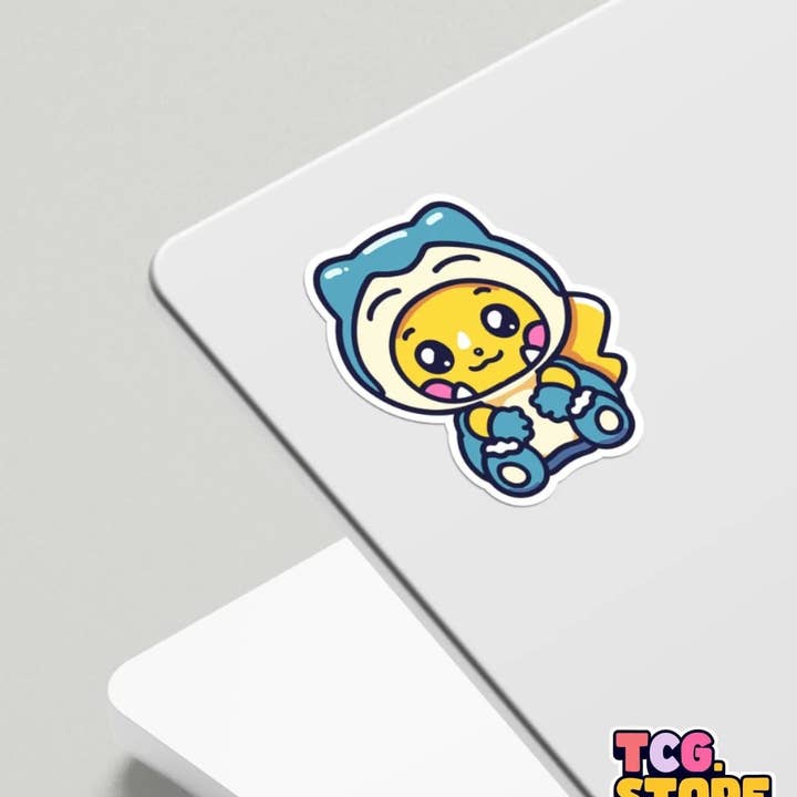 TCG.Store - TCGDOTSTORE - Wholesale Sticker - Pikachu Poncho: Snorlax Sticker Pokémon Sticker9