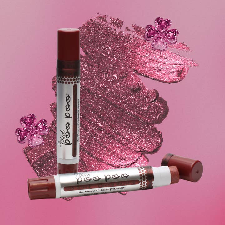 Chicken Poop - Wholesale Lip Gloss - La Chick Poo Poo® Lip Glacé, 36ct. ASSORTED FISH BOWL