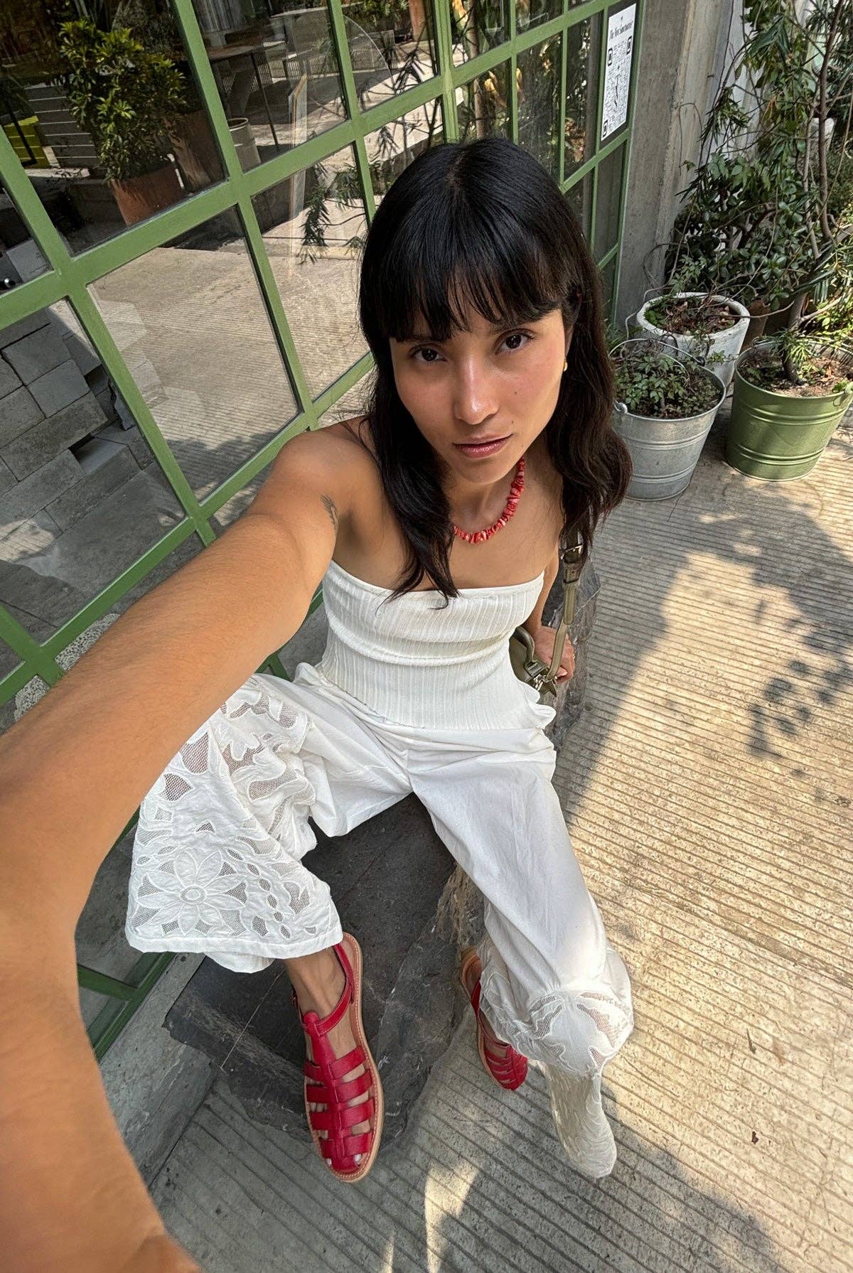 Mexas EU - Wholesale Sandals - Women's - CHILAQUILES ROJOS - Women's red leather fisherman sandals6