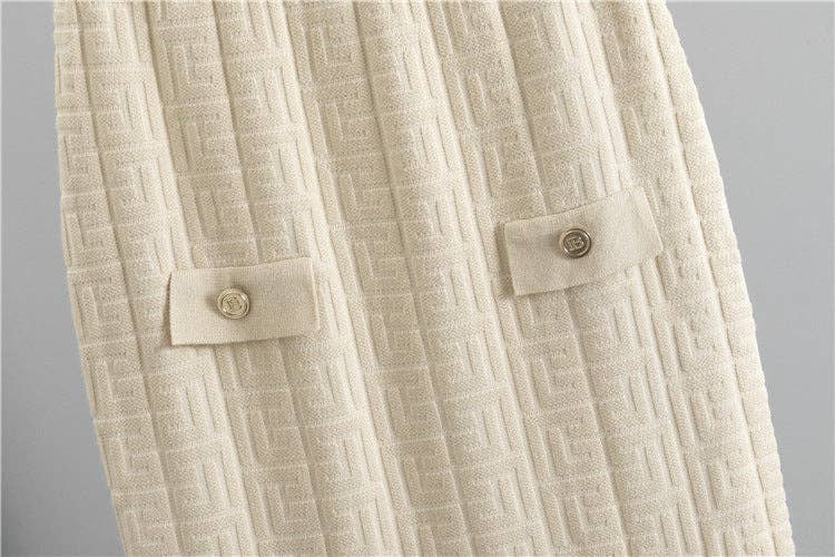 Marayn - Wholesale Suit Set - Women's - Chic Fall 2025 Knit Suit Stylish TwoPiece Elegance19