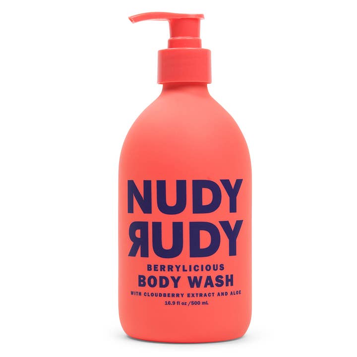 Nudy Rudy Body Wash Soap 500ml - Berrylicious for wholesale by Nudy Rudy