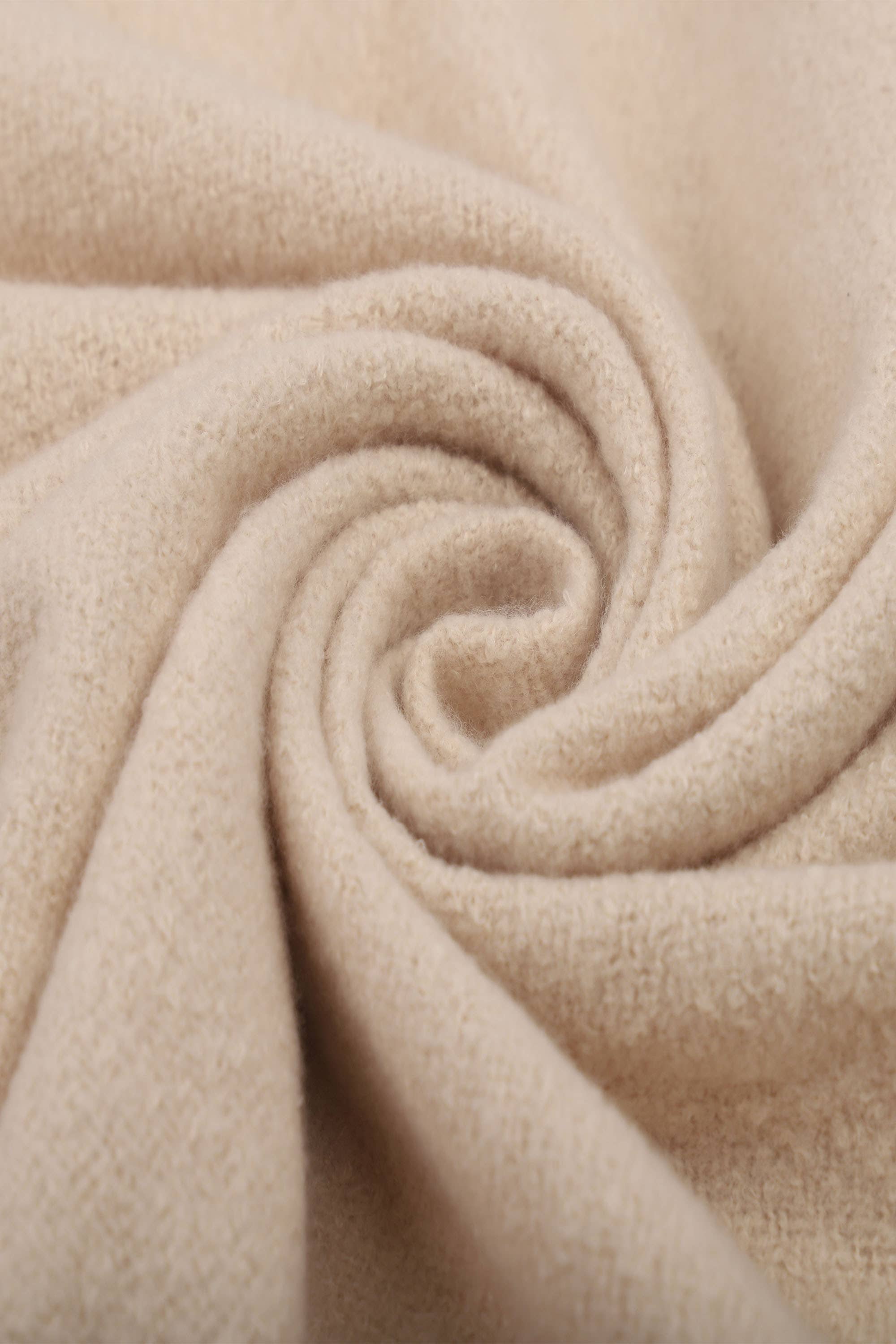 PHANIE MODE - Wholesale Scarf - Women's - E-09355 Women's plain scarf with fringes – Soft & elegant33