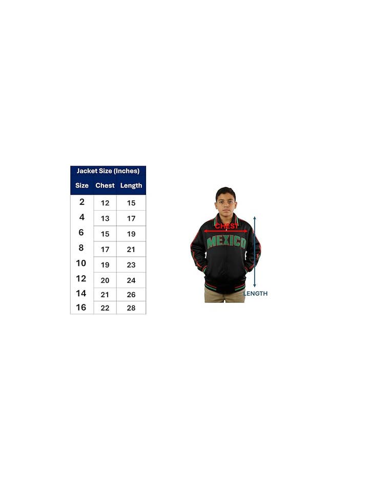 Lime Tree Clothing Inc. - Vendita all'ingrosso Giacca sportiva - Bambini - Giacca sportiva Mexico per bambini (2-16) - Elegante e confortevole4