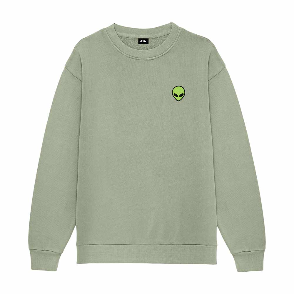 Dalix - Wholesale Grafisch sweatshirt - Uniseks - Dalix Alien Zware Relaxte Sweater13