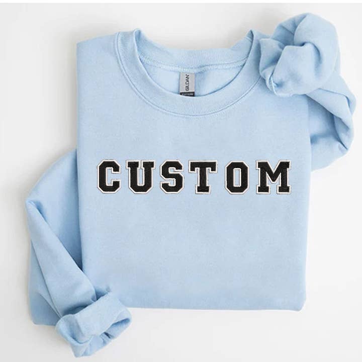 One Nine - Wholesale Graphic sweatshirt – Unisex - Custom Text Embroidered Sweatshirts Crewneck0
