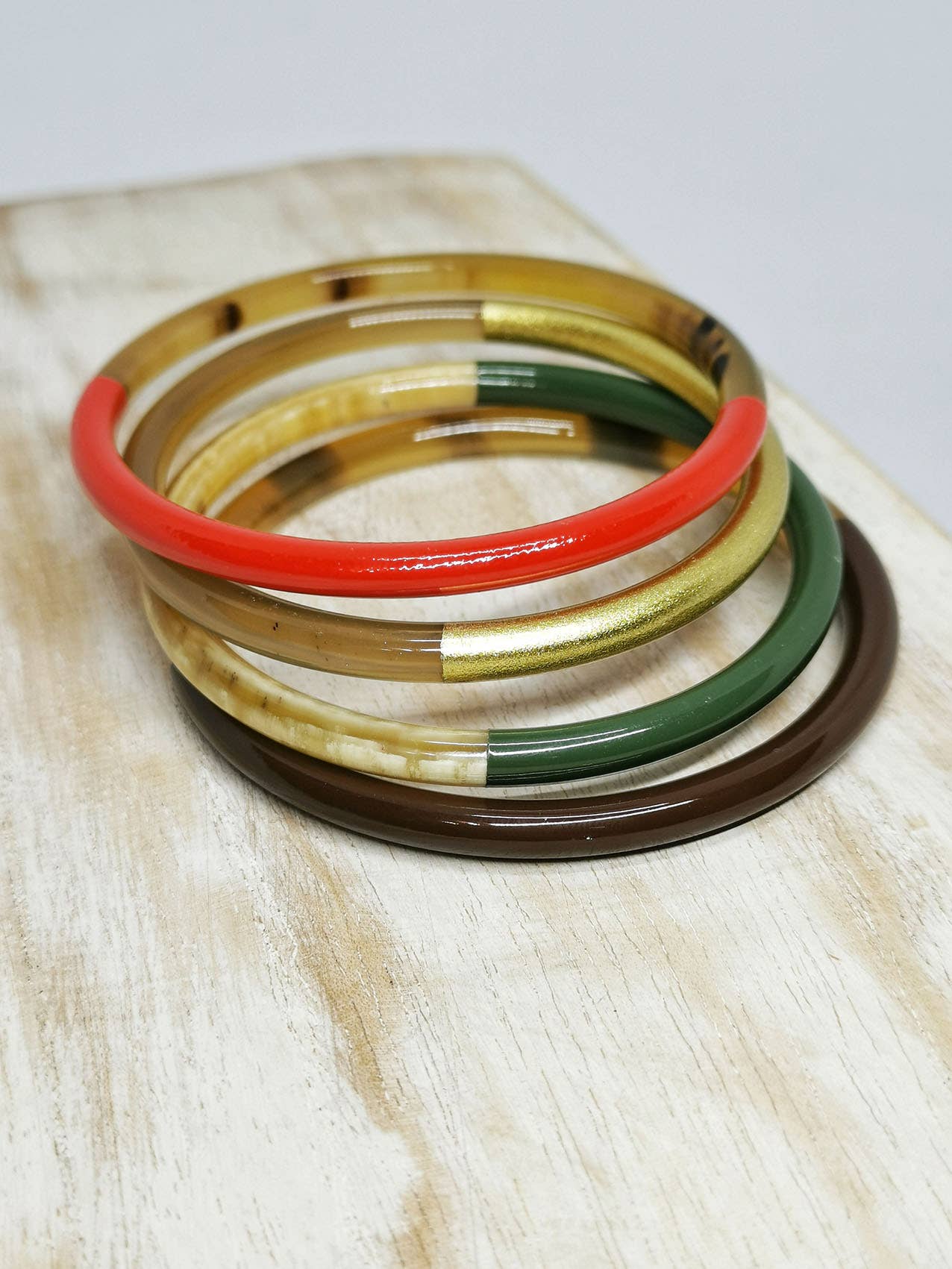 Nayda Diaries - Vendita all'ingrosso Bracciale a polsino - Bracciale a mezzaluna in corno dorato3