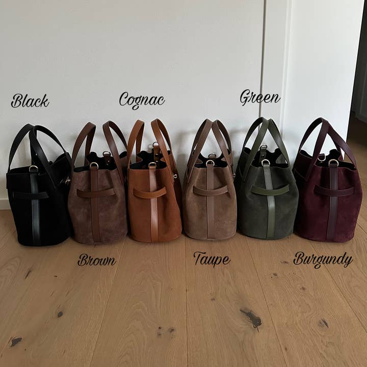 Zhade - Wholesale Shoulder Bag - Women's - TATIANA - suede bucket5