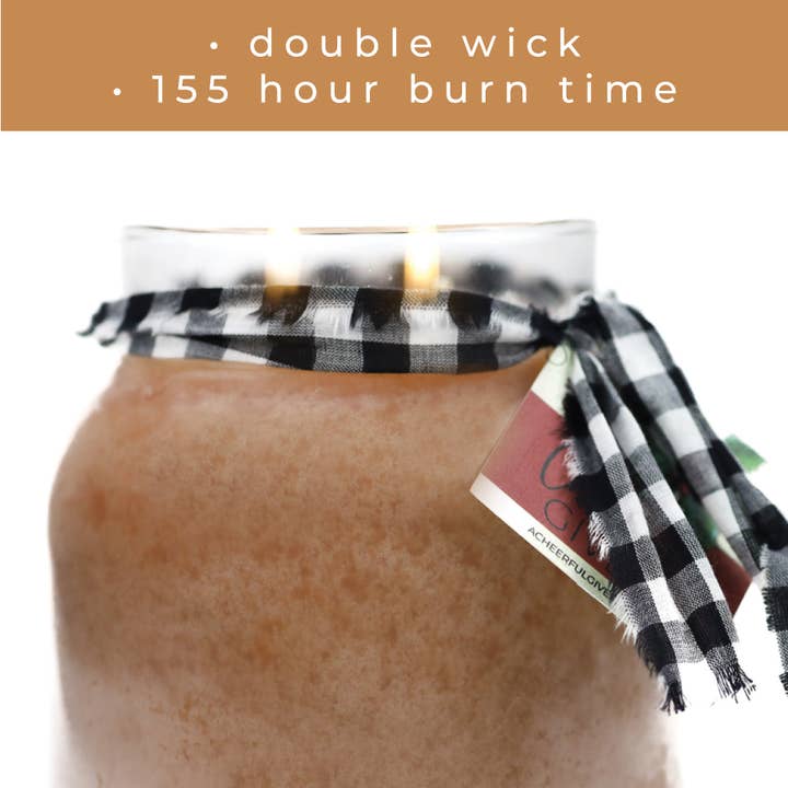A Cheerful Giver - Wholesale Jar/Filled Candle - KOTL Papa Candle (34oz.) – Snickerdoodle3
