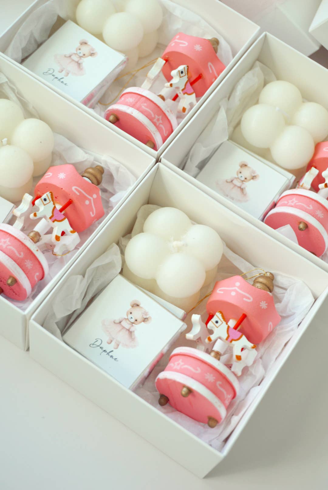 Uniq Favors - Wholesale Party Favor - Carousel Concept Favors Box, Carnival Theme Baby Shower Gift4