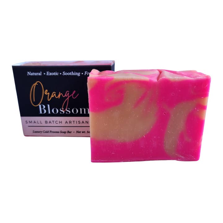 DeShawn Marie Soap Boutique - Wholesale Bar Soap - Orange Blossom Soap Bar5