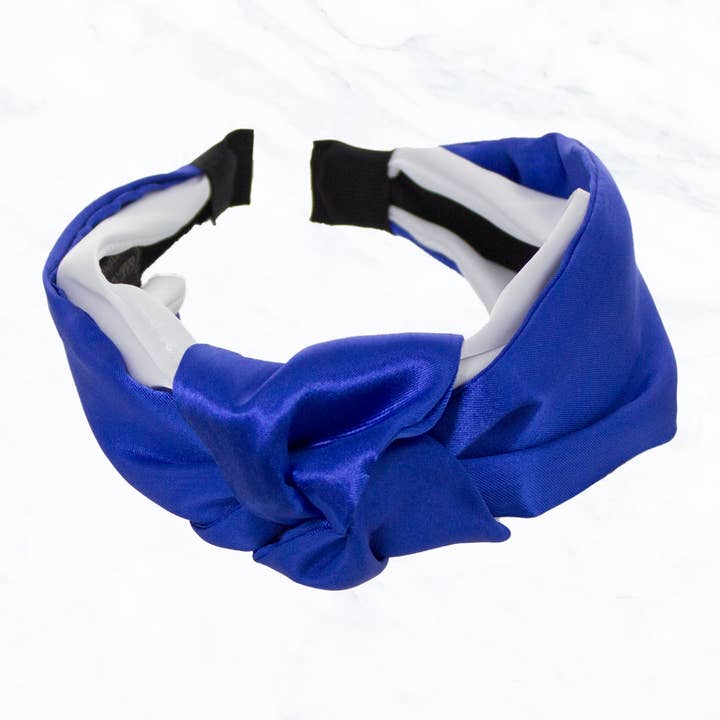 Suzie Q USA - Wholesale Fashion Headband - Women's - Knotted Fabric Gameday Colours Headband2