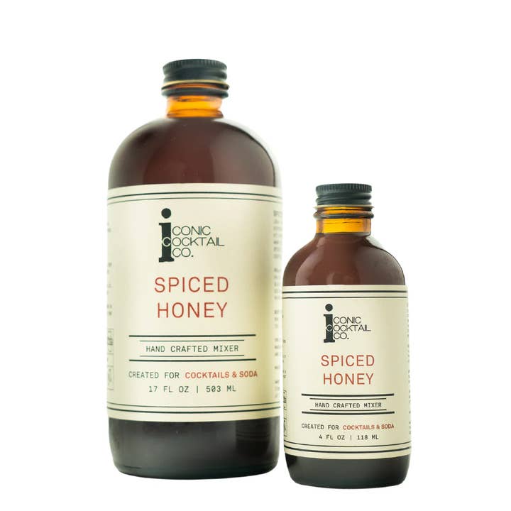 Iconic Cocktail Co - Venta al por mayor Preparado/sirope para cóctel - Mezclador artesanal con miel especiada, 4 onzas